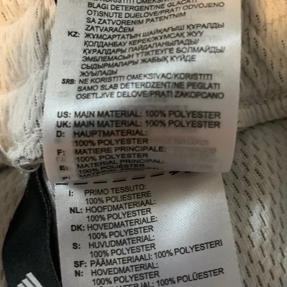 Adidas Team Lite Issue Tapered Mens Size XL Grey Track Sports Jogger Pants 09/18 - Picture 16 of 16